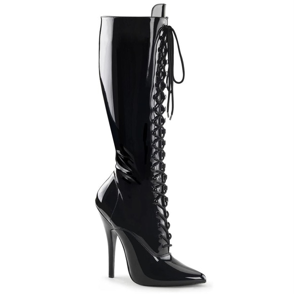 Pleaser Shoes - Pleaser Devious Domina Boots